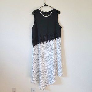 Alfani Asymmetrical Dress Women Size 12